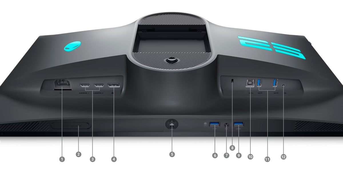 Dell AW2524H (5) - ilustračná fotka produktu 7 
